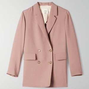 ARITZIA mauve cherelle blazer